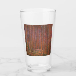 Fir Träd Forest (av Gustav Klimt) Glaskopp