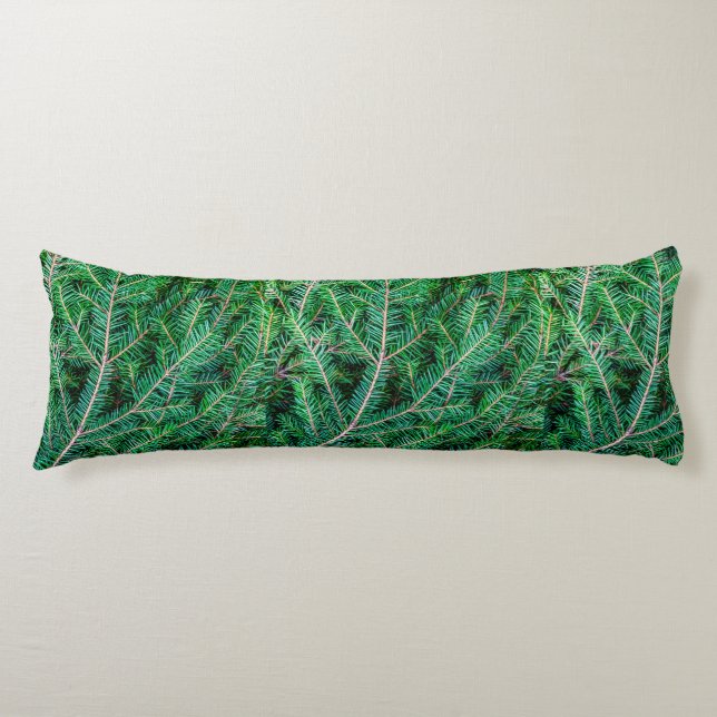 Fir träd gren kroppskudde (Framsidan)