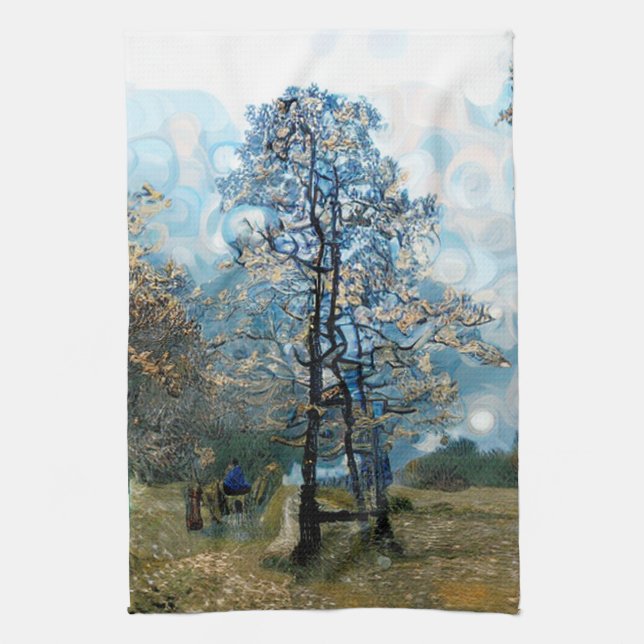 FIR TRÄD KÖKSHANDDUK (Vertikal)