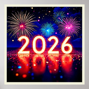 Fira 2026: Ljus framtid Gnist Design Poster