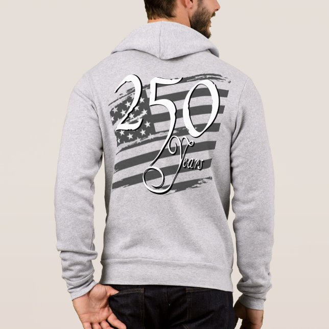 Fira 250 år av amerikanska drömmar t shirt (Baksida)