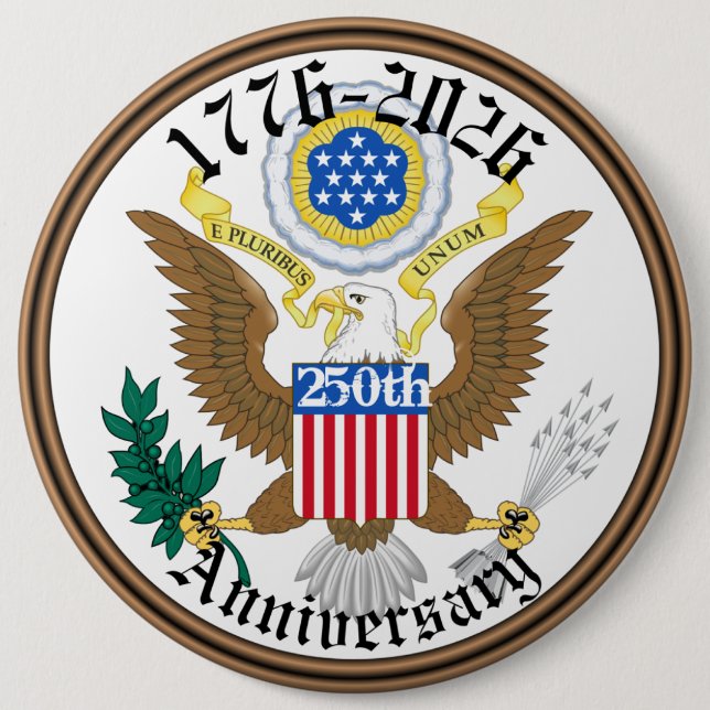 Fira 250 år av USA:s frihet  Knapp (Framsida)