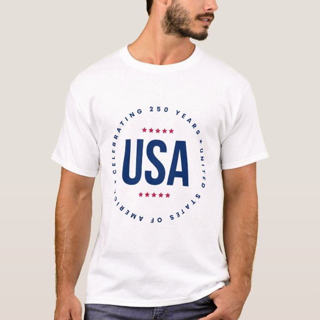 Fira 250 år  t shirt (Framsida)