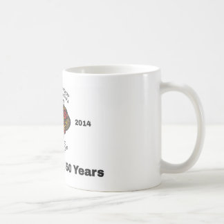 Fira 50 år kaffemugg