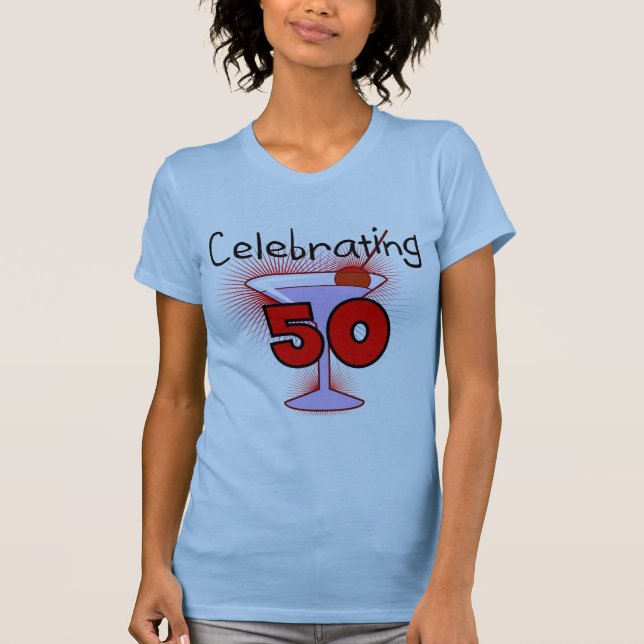 Fira 50 Tshirts och gåvor (Framsida)