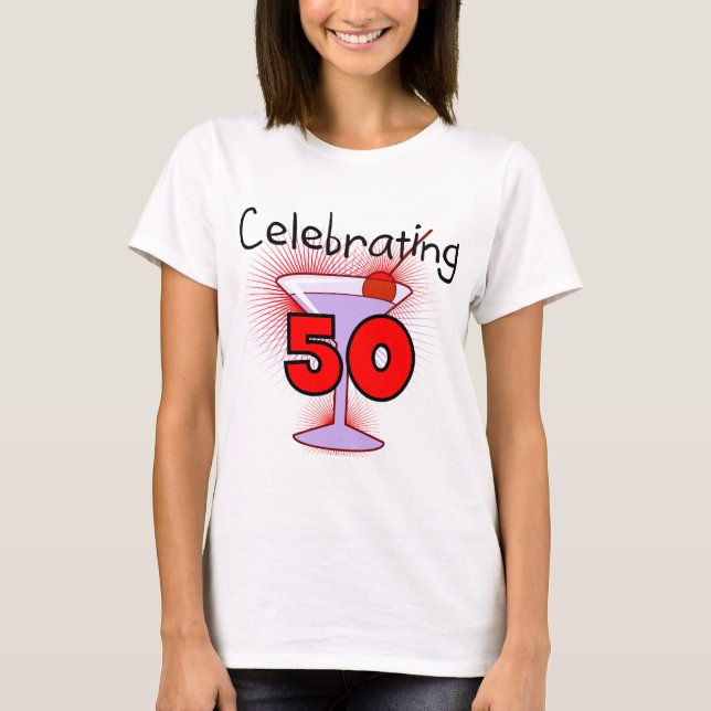 Fira 50 Tshirts och gåvor (Framsida)