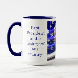 Fira America 250 och President Trump #19 Mugg