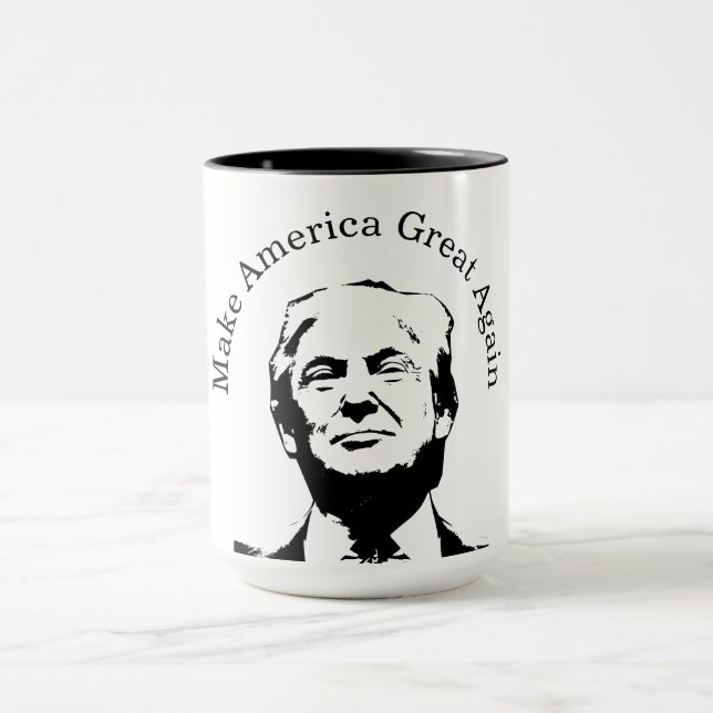 Fira Amerika 250 och President Trump #18 Mugg (Center)
