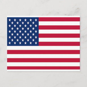 Fira amerikansk flagga, ZSSG Vykort