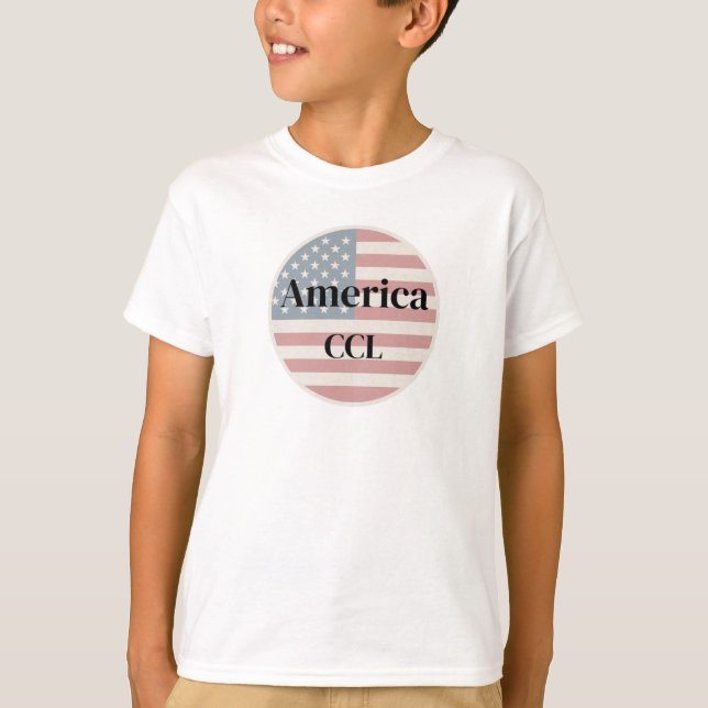Fira Amerikas 250-årsjubileum T Shirt (Framsida)