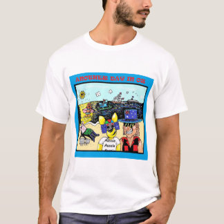 Fira Australia Day med humor - Mick och Hoppa T Shirt