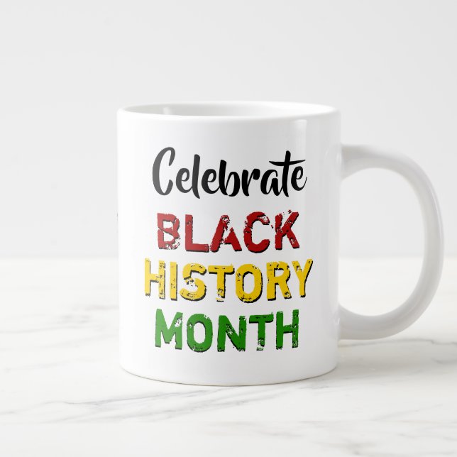 Fira Black History Monogram Jumbo Mugg (Höger)