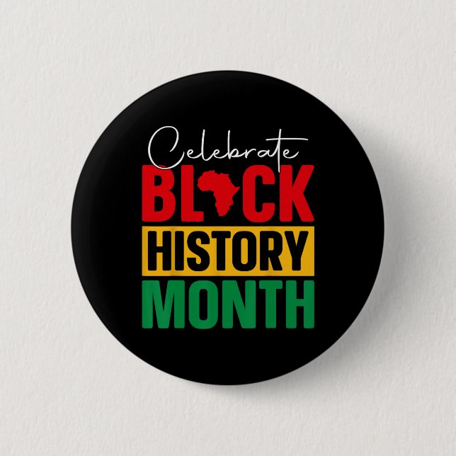 Fira Black History Month African Black Pride Knapp (Framsida)