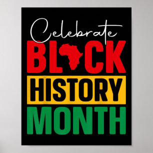 Fira Black History Month African Black Pride Poster