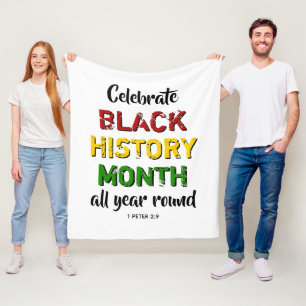 Fira Black History Month Fleecefilt