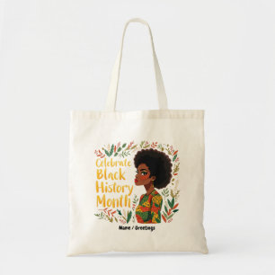 Fira Black History Month Hedra afroamerikaner Tygkasse
