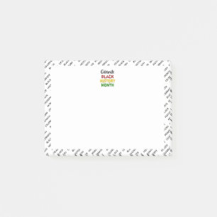 Fira Black History Month Post-it Block