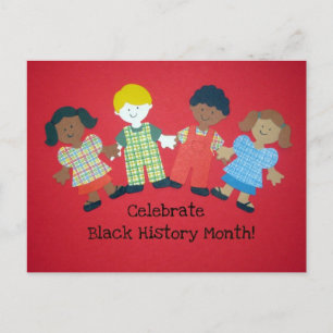 Fira Black History Month Vykort