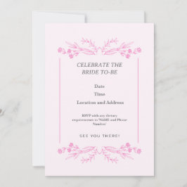 Fira Bruden Som Skall Gifta Sig Inbjudningar