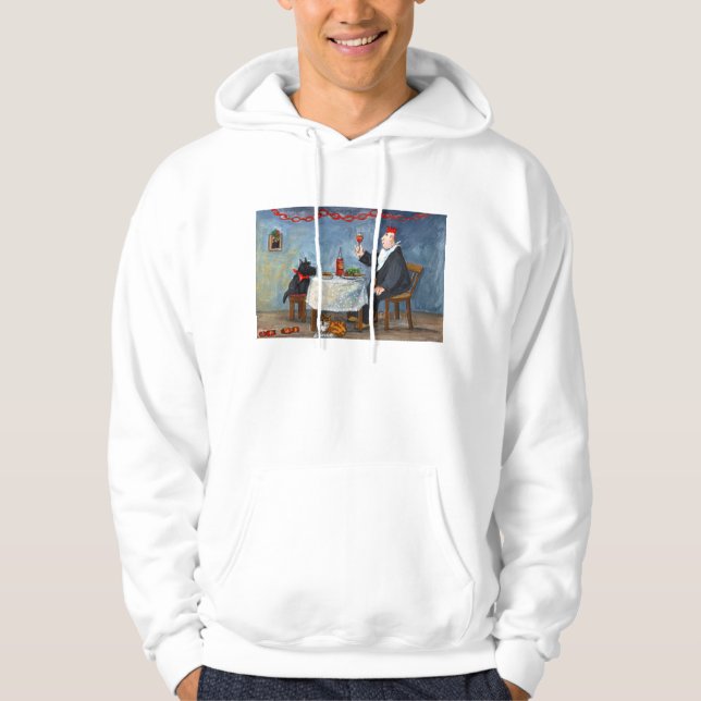 Fira Christmas. Sweatshirt Med Luva (Framsida)