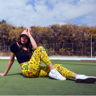 Fira Cinco de Mayo Levande Gula  Leggings