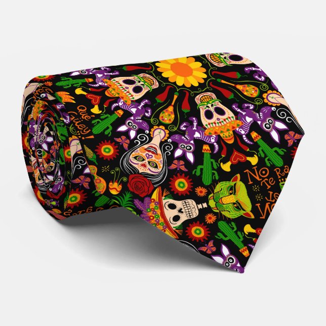 Fira Day of the dead i Mexikanska stil Slips (Rullad)