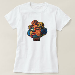 Fira den färgrika konsten att sydda Quiltar T-shir T Shirt