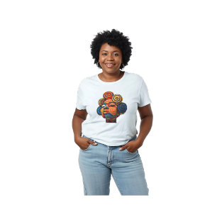 Fira den färgrika konsten att sydda Quiltar T-shir T Shirt