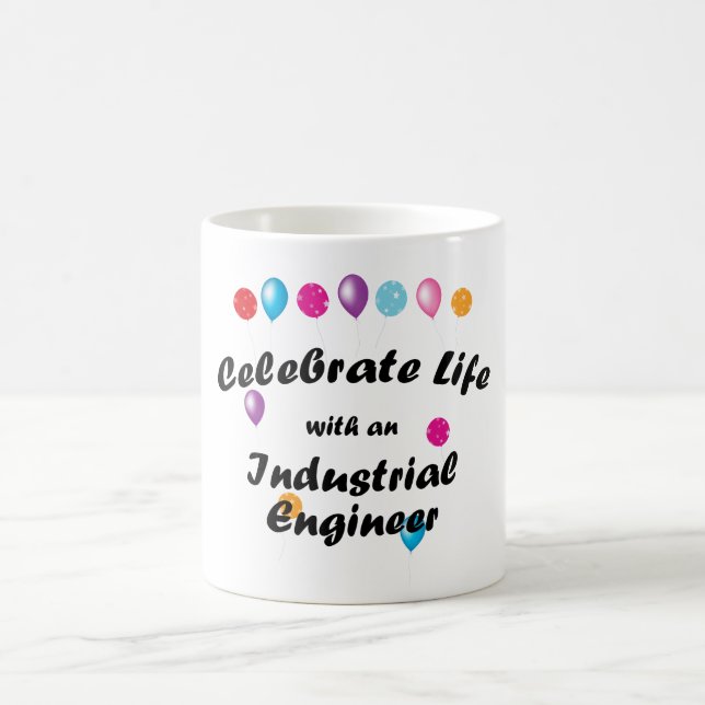 Fira den industriella ingenjören kaffemugg (Center)