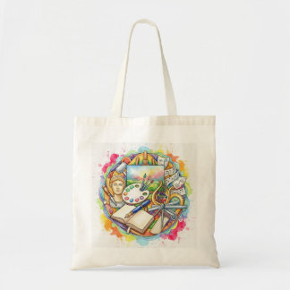 Fira den kreativa anden Totebag Tygkasse