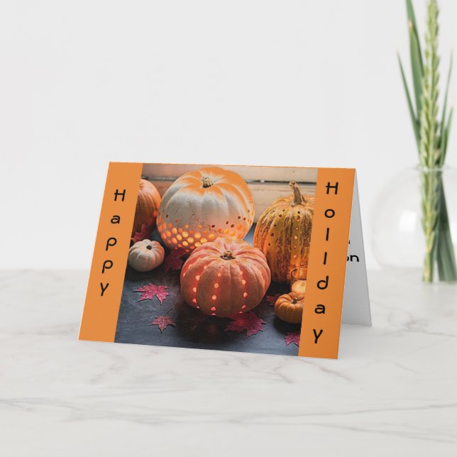 FIRA DENNA *HÖSTSAISON*- ALLTID EN ORSAK HELGKORT (Framsida)