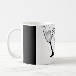 fira det nya året 2018 kaffemugg