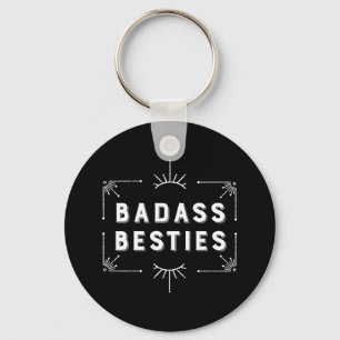 Fira dina bästa vän - flickaligan Besties Nyckelring