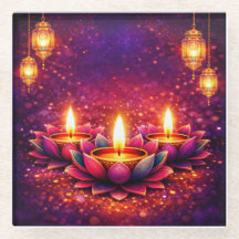 Fira Diwali-festival, Glasunderlägg