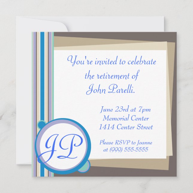 Fira en pension inbjudningar (Framsida)