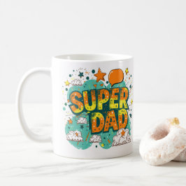 Fira Fars dag med vår Superpappa Kaffemugg