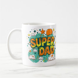 Fira Fars dag med vår Superpappa Kaffemugg
