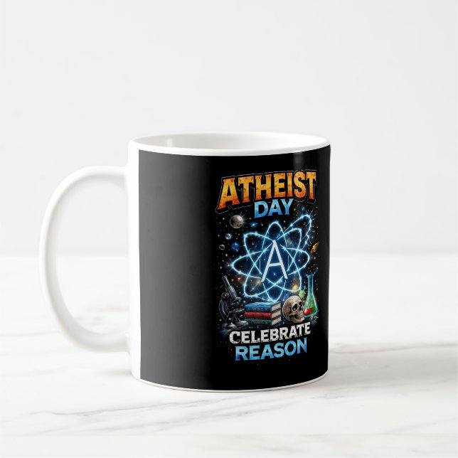 Fira förnuft kaffemugg (Vänster)