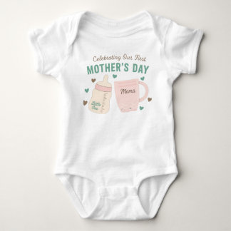 fira första mamma under baby T-Shirt