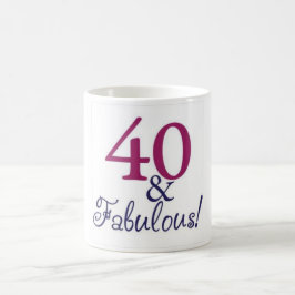 fira forty och sagolikt kaffemugg