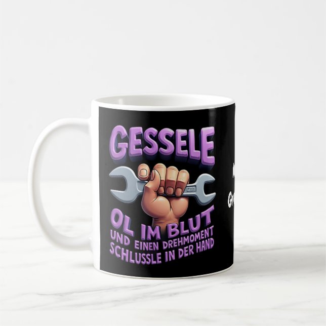 FIRA GESSELE 2025 OL I BLOD OCH EN VÄXLINGSIDE  KAFFEMUGG (Vänster)