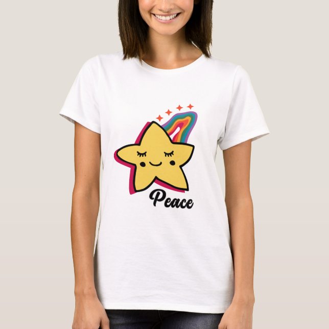 Fira Glatta Äventyr utomhus med vänner T Shirt (Framsida)