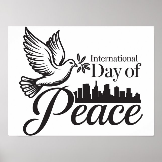 Fira globalt enhetsvärde Poster Pappert (projektio (Framsidan)