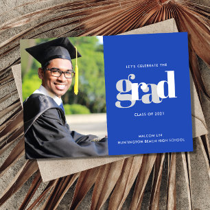 Fira Grad Photo Party Blue-annonsen Meddelande
