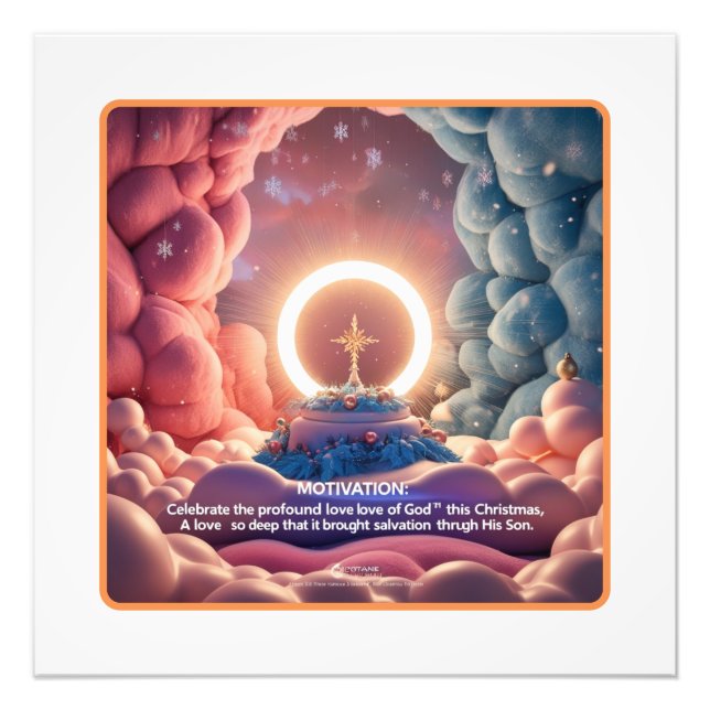 Fira Guds Kärlek Fototryck (Framsidan)