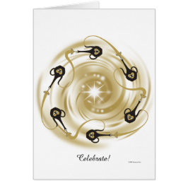 Fira! Hälsningskort