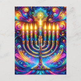 Fira Hanukkah-andan Vykort