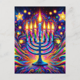 Fira Hanukkah-andan Vykort