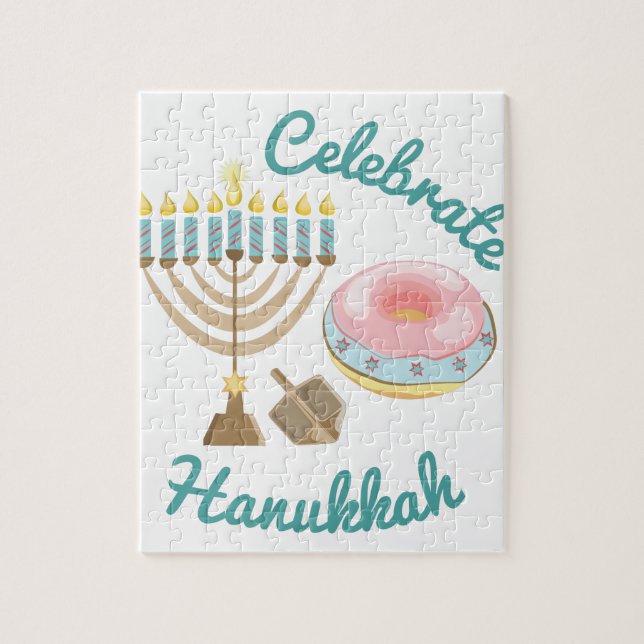 Fira Hanukkah Pussel (Vertikal)