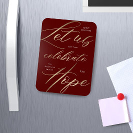 fira hoppet om guld-manusfamiljen helgdag magnet